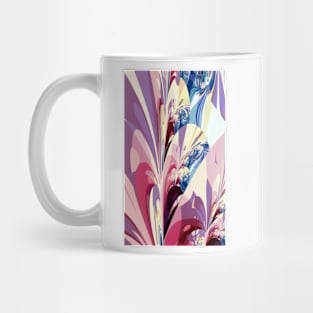 Abstract Floral Design Mug